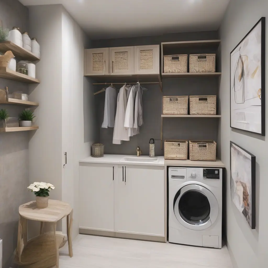 Maximizing Space: Designing an Efficient Laundry Area in a Small Condo