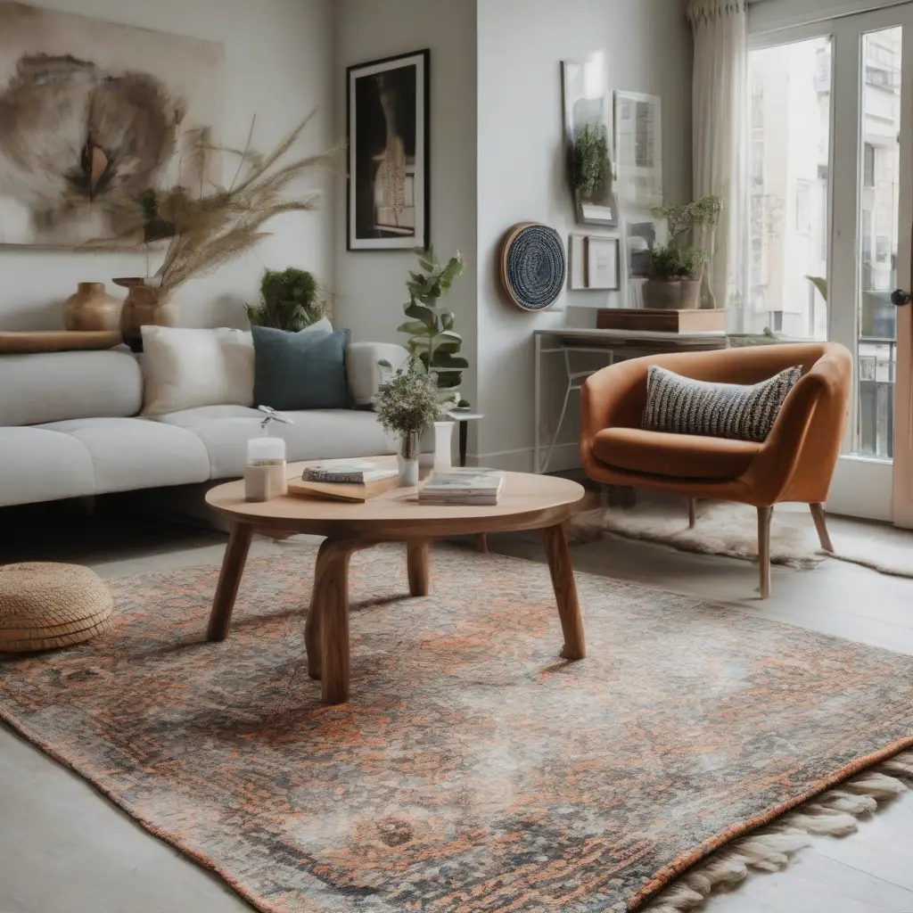 How to Effectively Use Rugs to Define Spaces in Small Rooms