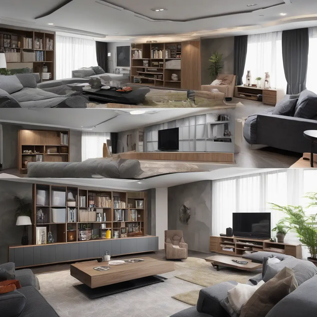 Maximizing Living Room Space with Multi-Functional Furniture