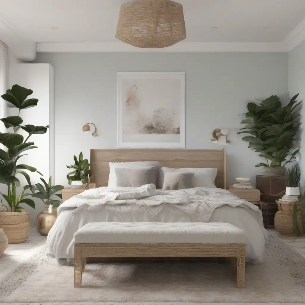Transforming a Cluttered Bedroom into a Relaxing Oasis