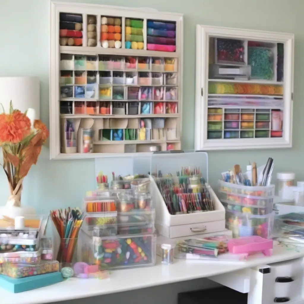 Creative Ideas for Organizing Art and Craft Supplies in Bedrooms