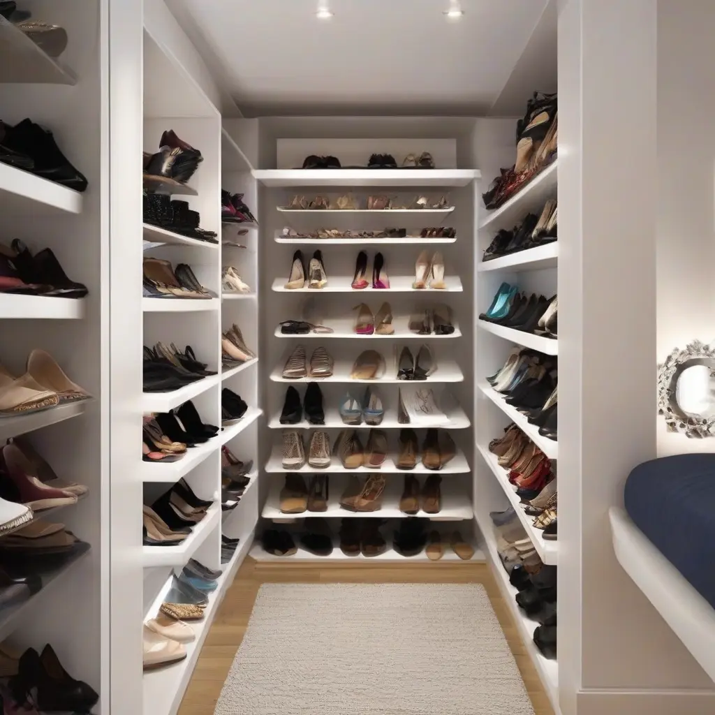 Practical Tips for Efficient Shoe Storage in Your Bedroom